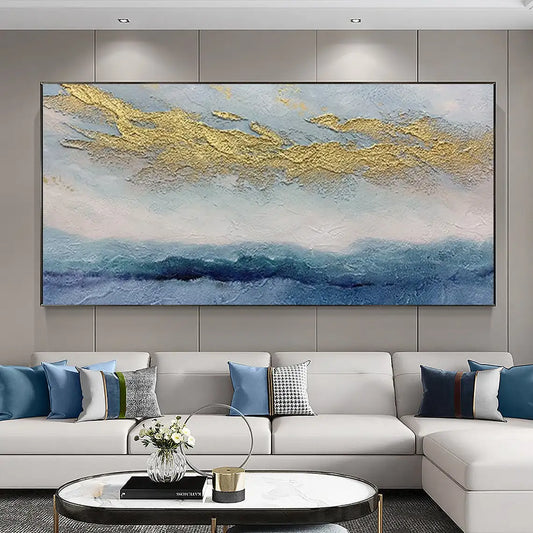 Shades of sea and gold