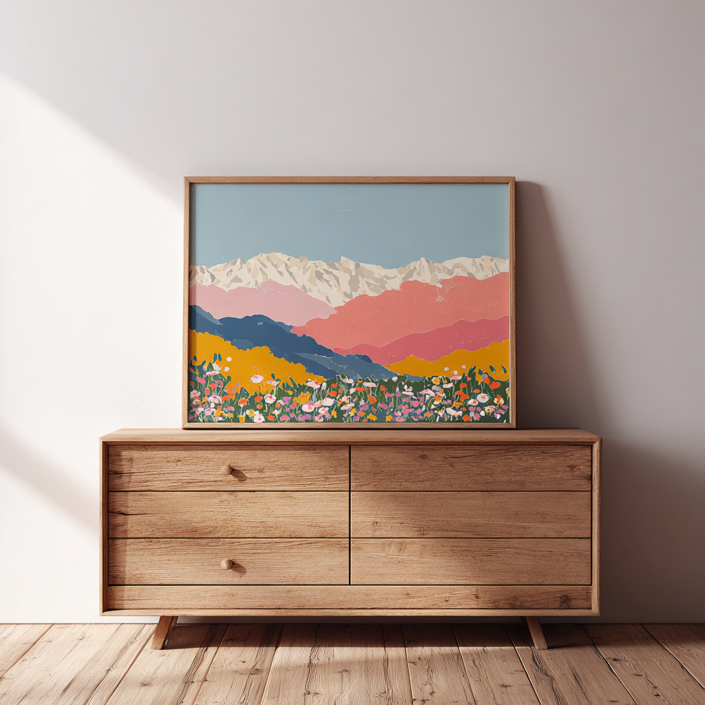 Luce d'Alba sul Monte