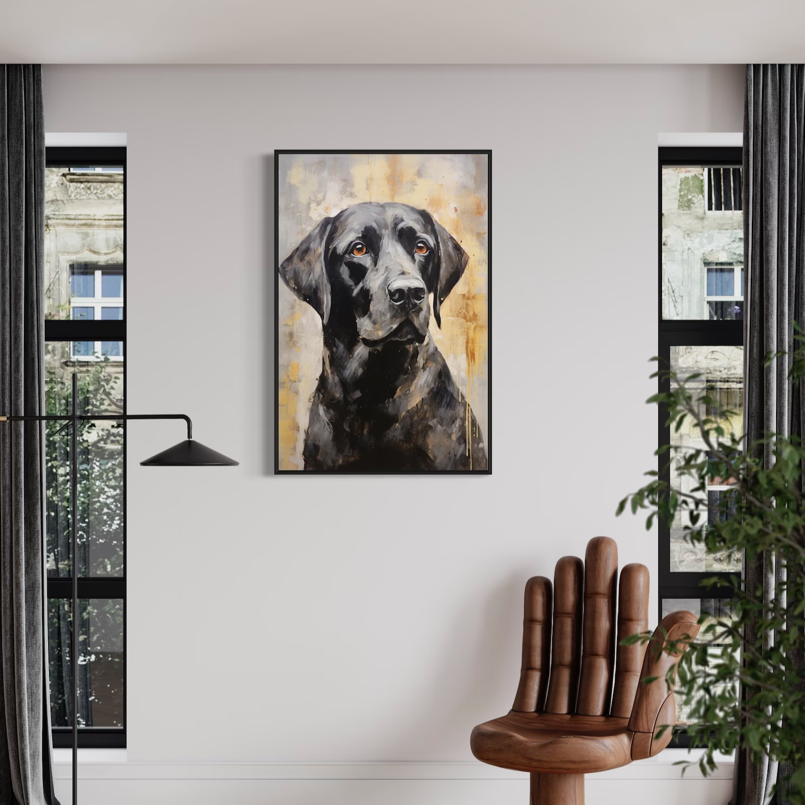 Labrador nero