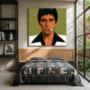 Lo sguardo di Tony Montana